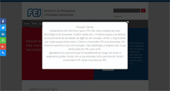 Desktop Screenshot of ipei.com.br