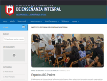 Tablet Screenshot of ipei.com.ar